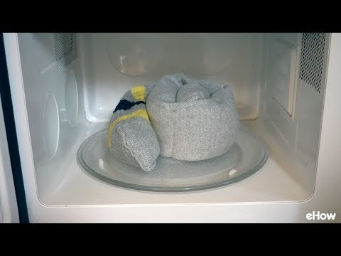DIY Microwaveable Heating Pad (Using Rice and a Tube Sock!)